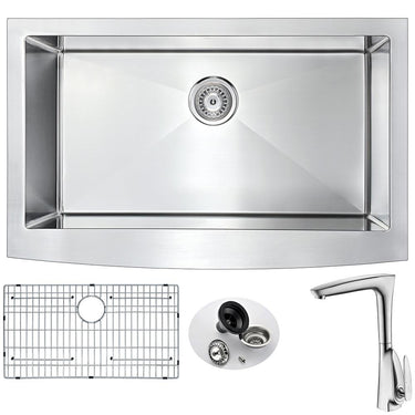 ANZZI ELYSIAN Series K33201A-034B Kitchen Sink Kitchen Sink ANZZI